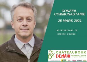 Les interventions de Maxime Gourru au conseil communautaire du 25 mars 2021 1
