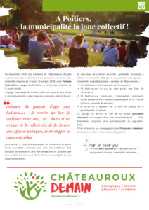 Lire la suite à propos de l’article A Poitiers, la municipalité la joue collectif !