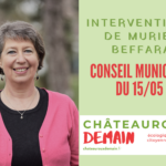 Interventions de Muriel Beffara au Conseil Municipal du 15 mai 2023