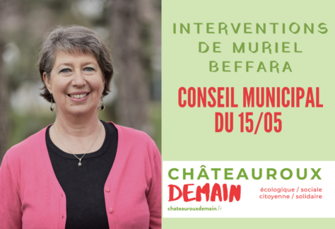 Interventions de Muriel Beffara au Conseil Municipal du 15 mai 2023 1