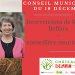Interventions de Muriel Beffara au Conseil Municipal du 19 février 2024