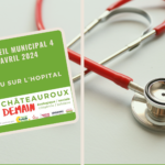 Vœu de Châteauroux Demain sur l’hôpital – conseil municipal du 4 avril 2024