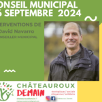 Interventions de David Navarro au conseil municipal du 26 septembre 2024