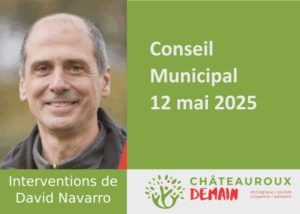 Lire la suite à propos de l’article Interventions de David Navarro au conseil municipal du 12 mai 2025