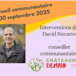 Interventions de David Navarro au conseil communautaire du 30 septembre 2025 7 Interventions de David Navarro au conseil communautaire du 30 septembre 2025