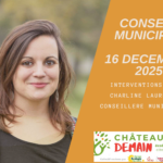 Interventions de Charline Laurent au conseil municipal du 15 décembre 2025
