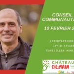 Interventions de David Navarro au conseil communautaire du 10 février
